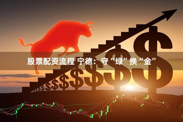 股票配资流程 宁德：守“绿”换“金”